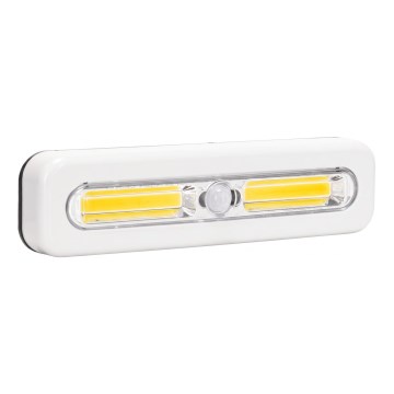 Aigostar - LED-kastverlichting met bewegingssensor LED/3xAAA 3000K wit