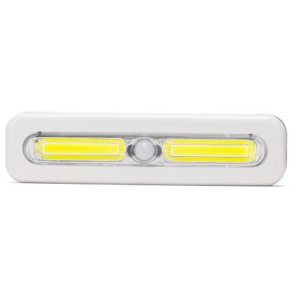 Aigostar - LED-kastverlichting met bewegingssensor LED/3xAAA 6500K wit