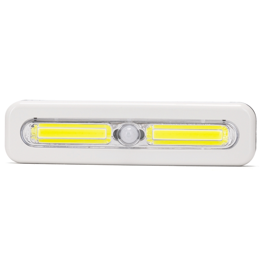 Aigostar - LED-kastverlichting met bewegingssensor LED/3xAAA 6500K wit