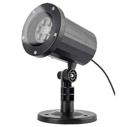 Aigostar - LED kerstprojector voor buiten met sneeuwvlokken LED/5W/230V IP44 meerkleurig