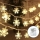 Aigostar - LED Kerst lichtsnoer 20xLED/3xAA 3,3m sneeuwvlokken