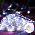 Aigostar - LED Kerst lichtsnoer voor buiten 100xLED/8 Functies 10,3m IP44 koud wit