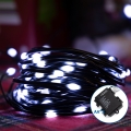 Aigostar - LED Kerst lichtsnoer voor buiten 100xLED/8 Functies 10,3m IP44 koud wit