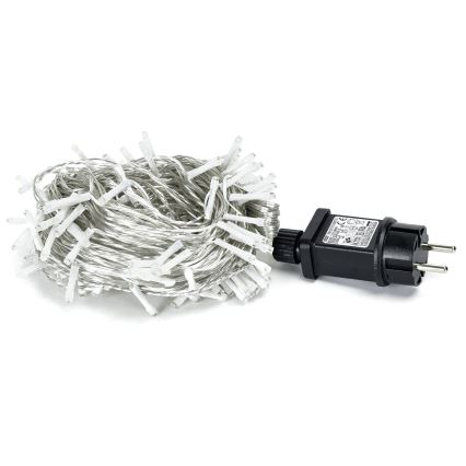 Aigostar - LED Kerst lichtsnoer voor buiten 150xLED/8 Functies 18m IP44 koud wit