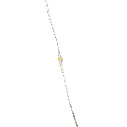 Aigostar -LED Kerst lichtsnoer voor buiten 150xLED/8 Functies 3xAA 15,3m IP44 warm wit