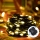 Aigostar -LED Kerst lichtsnoer voor buiten 150xLED/8 Functies 3xAA 15,3m IP44 warm wit