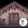 Aigostar - LED Kerst lichtsnoer voor buiten 200xLED/8 Functies 13x0,6m IP44 koud wit