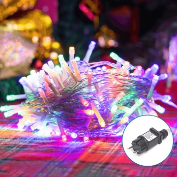 Aigostar - LED Kerst lichtsnoer voor buiten 200xLED/8 Functies 23m IP44 Meerdere kleuren