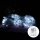 Aigostar - LED Kerst lichtsnoer voor buiten 200xLED/8 Functies 6x1,5m IP44 koud wit