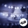 Aigostar - LED Kerst lichtsnoer voor buiten 50xLED/8 Functies 8m IP44 koud wit