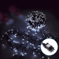 Aigostar - LED Kerst lichtsnoer voor buiten 600xLED/8 Functies 18m IP44 koud wit
