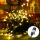 Aigostar - LED Kerst lichtsnoer voor buiten 600xLED/8 Functies 18m IP44 warm wit