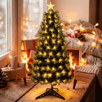 Aigostar - LED kerstboom voor buiten 55xLED/8 functies 0,6 m IP44 warm wit