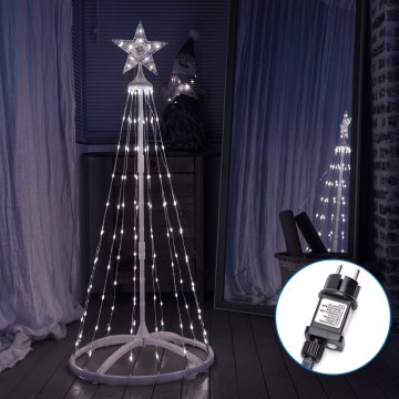 Aigostar - LED Kerstdecoratie voor buiten LED/3,6W/230V 180 cm IP44 koud wit