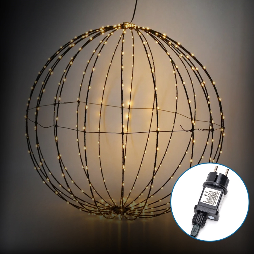 Aigostar -LED Kerstdecoratie voor buiten LED/3,6W/230V bol 30cm IP44 warm wit