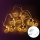 Aigostar - LED-kerstketting 10xLED/3xAA 1,5m warm wit sneeuwman