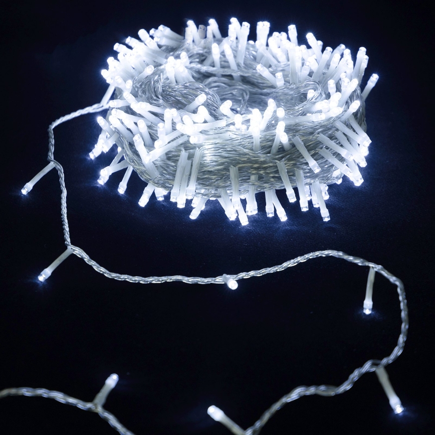 Aigostar - LED kerstsnoer 20xLED/3xAA 2,3m koud wit