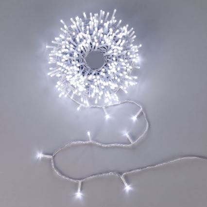 Aigostar - LED kerstsnoer 20xLED/3xAA 2,3m koud wit