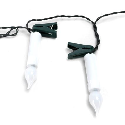 Aigostar - LED kerstverlichting 25xLED/3xAA 5 m warm wit