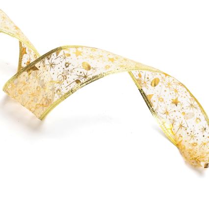 Aigostar - LED kerstsnoer 50xLED/3xAA 5m warm wit goudkleurig