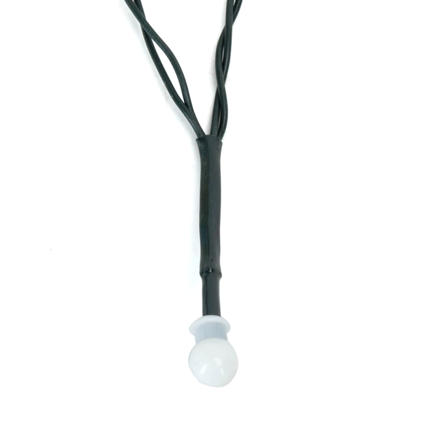 Aigostar - LED buiten kerstverlichting 100xLED/8 functies 3xAA 10,3m IP44 warm wit