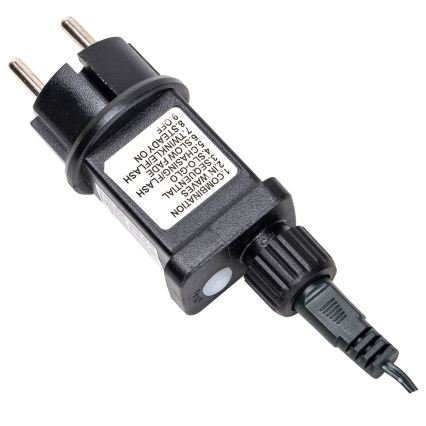 Aigostar - LED kerstsnoer voor buiten 50xLED/8 functies 8m IP44 koel wit