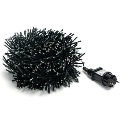 Aigostar - LED kerstsnoer voor buiten 600xLED/8 functies 18m IP44 koel wit