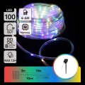 Aigostar - LED kerstverlichting op zonne-energie 100xLED/8 functies 12 m IP65 800 mAh meerkleurig