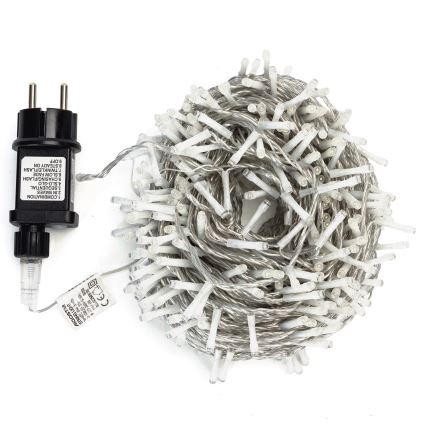 Aigostar - LED kerstverlichtingssnoer voor buiten 400xLED/8 functies 20m IP44 warm wit