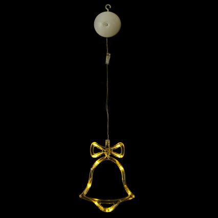 Aigostar - LED Kerstversiering LED/3xAAA bell 18cm
