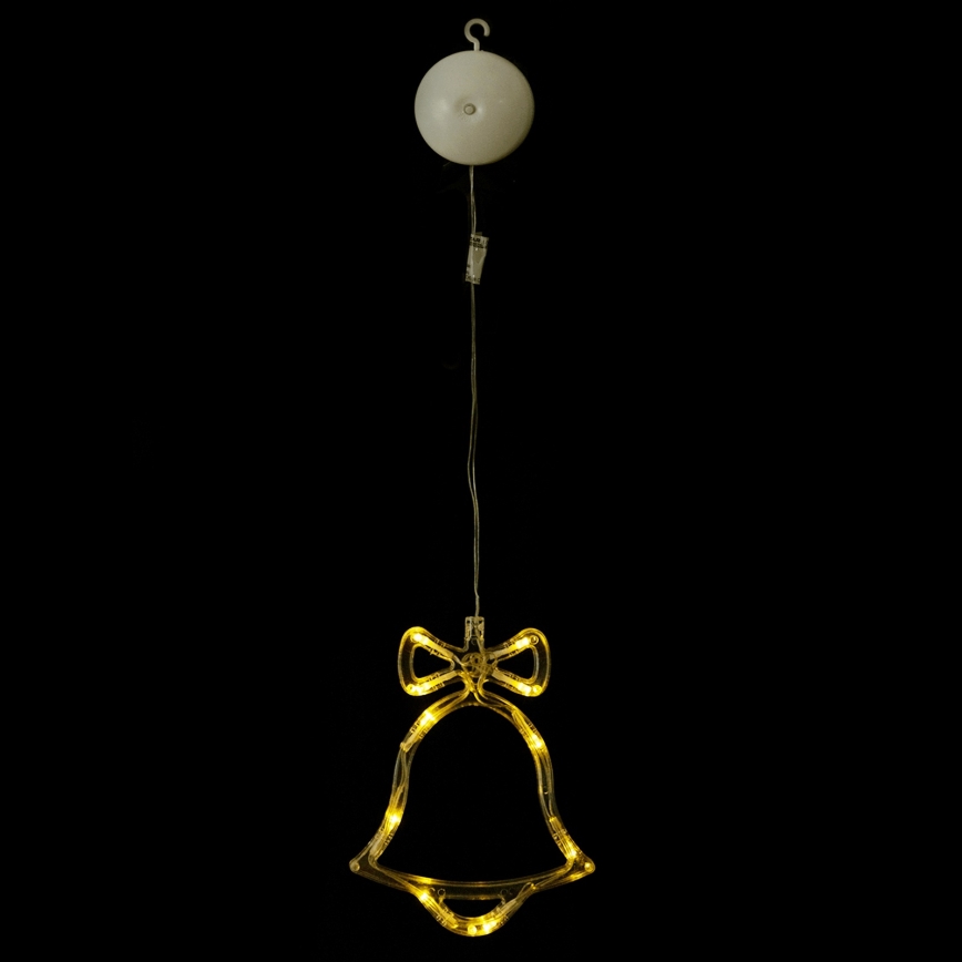 Aigostar - LED Kerstversiering LED/3xAAA bell 18cm