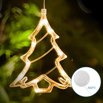 Aigostar - LED Kerstversiering LED/3xAAA boom 20cm