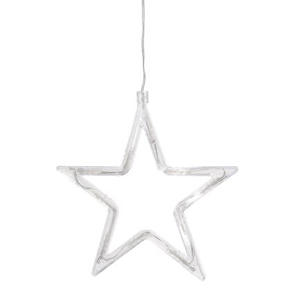 Aigostar - LED Kerstversiering LED/3xAAA ster 19cm