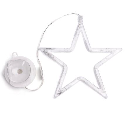 Aigostar - LED Kerstversiering LED/3xAAA ster 19cm