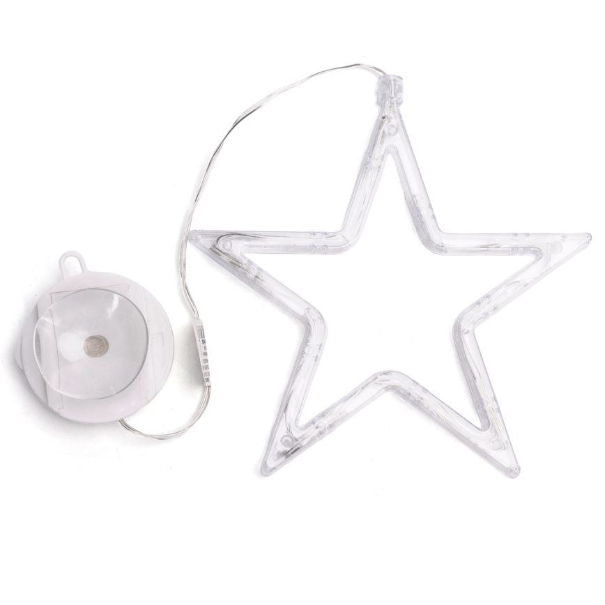 Aigostar - LED Kerstversiering LED/3xAAA ster 19cm