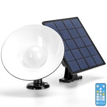 Aigostar - LED-lamp op zonne-energie met een sensor LED/3,2V 3000K/4000K/6500K IP65 + afstandsbediening