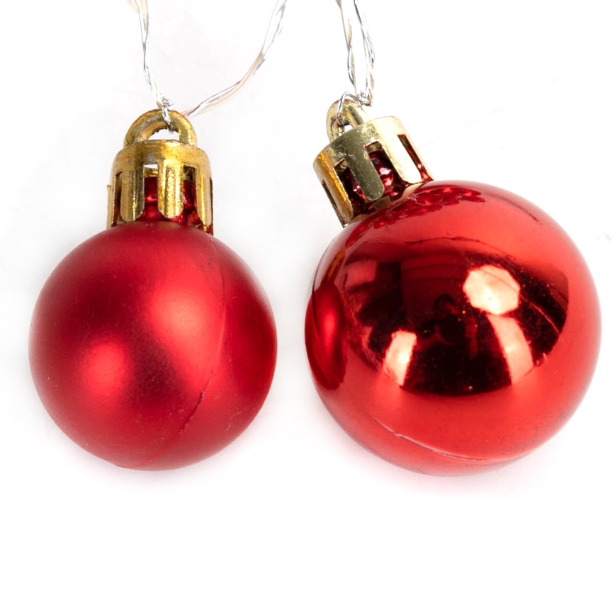 Aigostar - LED-lichtsnoer 20xLED/3xAA 2m warm wit