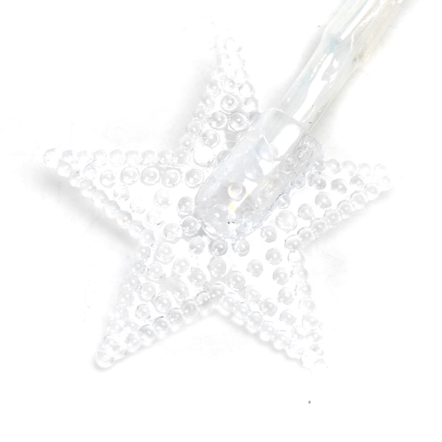 Aigostar - LED-lichtsnoer 20xLED/3xAA 3,3m sterren