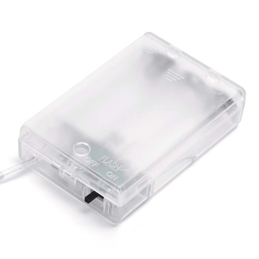 Aigostar - LED-lichtsnoer 50xLED/3xAA 5,3m meerkleurig