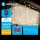 Aigostar - LED-lichtsnoer op zonne-energie 100xLED/8 functies 8x0,4m IP65 warm wit 800 mAh