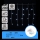 Aigostar - LED-lichtsnoer voor buiten, 200 LED, 8 functies, 13 x 0,4 m, IP44, koud wit