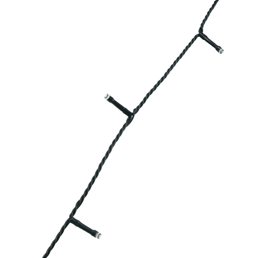 Aigostar - LED-lichtsnoer voor buiten, 200 LED / 8 functies, 20 m, IP44, koud wit