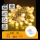 Aigostar - LED-lichtsnoer voor buiten 50xLED/3xAA/8 functies 5,3 m IP44 warm wit