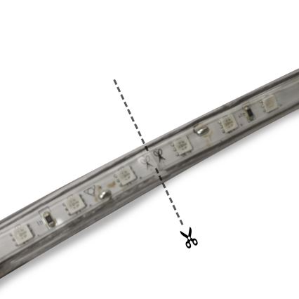 Aigostar - LED Lichtstrip voor buiten 50m LED/300W/230V blauw IP65