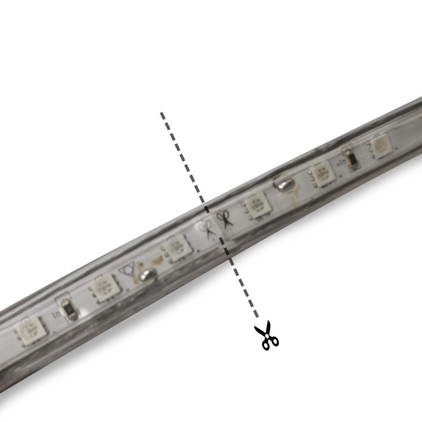 Aigostar - LED Lichtstrip voor buiten 50m LED/300W/230V blauw IP65