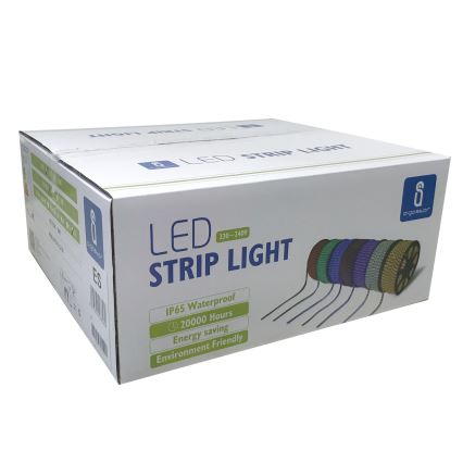 Aigostar - LED Lichtstrip voor buiten 50m LED/300W/230V blauw IP65