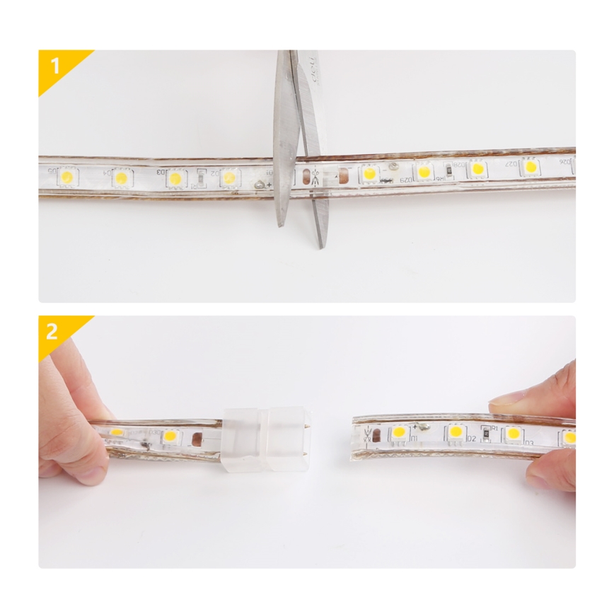 Aigostar - LED Lichtstrip voor buiten 50m LED/400W/230V 6500K IP65