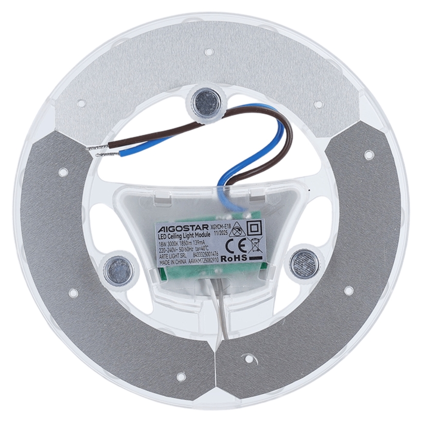 Aigostar - LED magnetische module LED/18W/230V 3000K