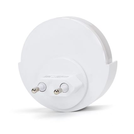 Aigostar - LED Nachtlampje met schemersensor LED/1W/230V 6500K rond