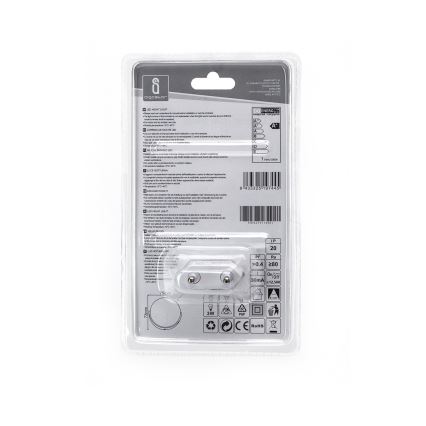 Aigostar - LED Nachtlampje met schemersensor LED/1W/230V 6500K rond
